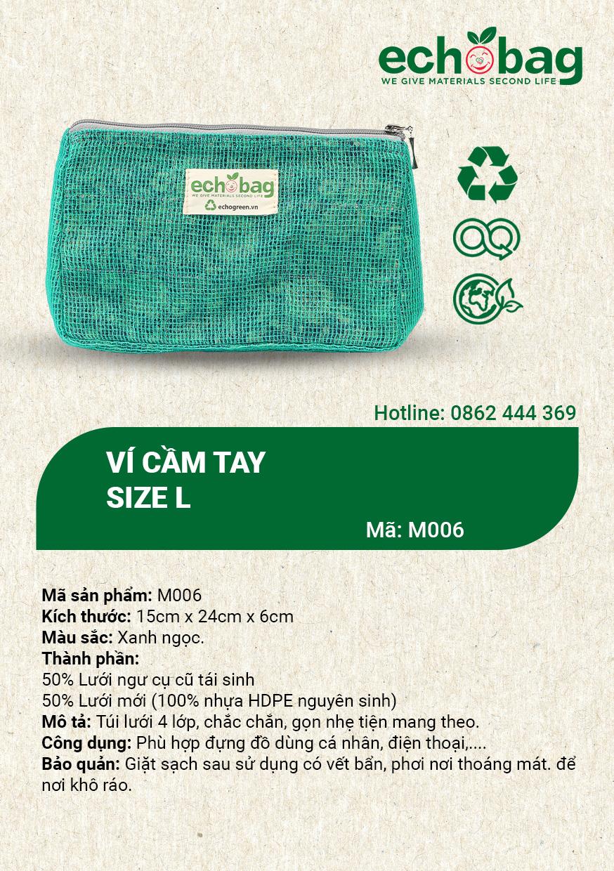 VÍ CẦM TAY SIZE L