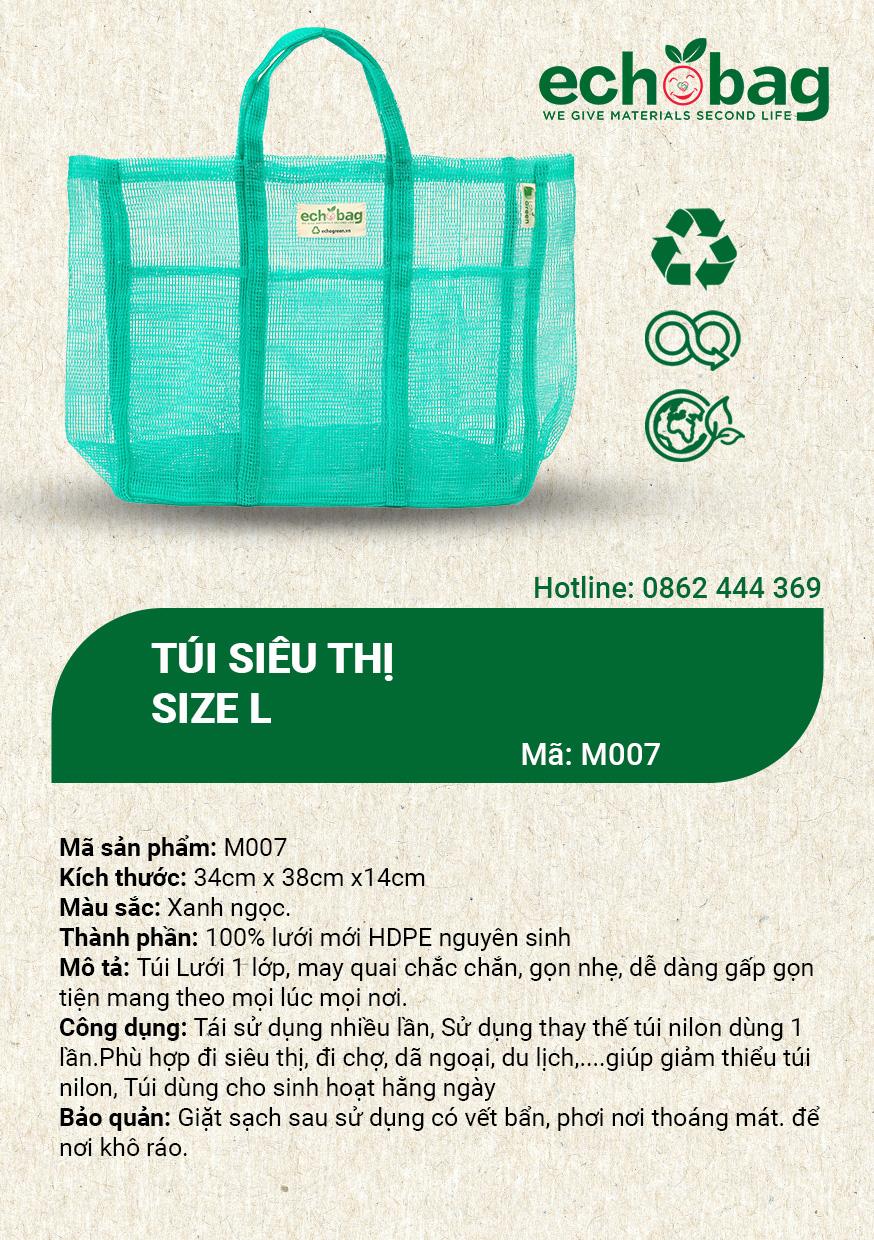 TÚI SIÊU THỊ SIZE L