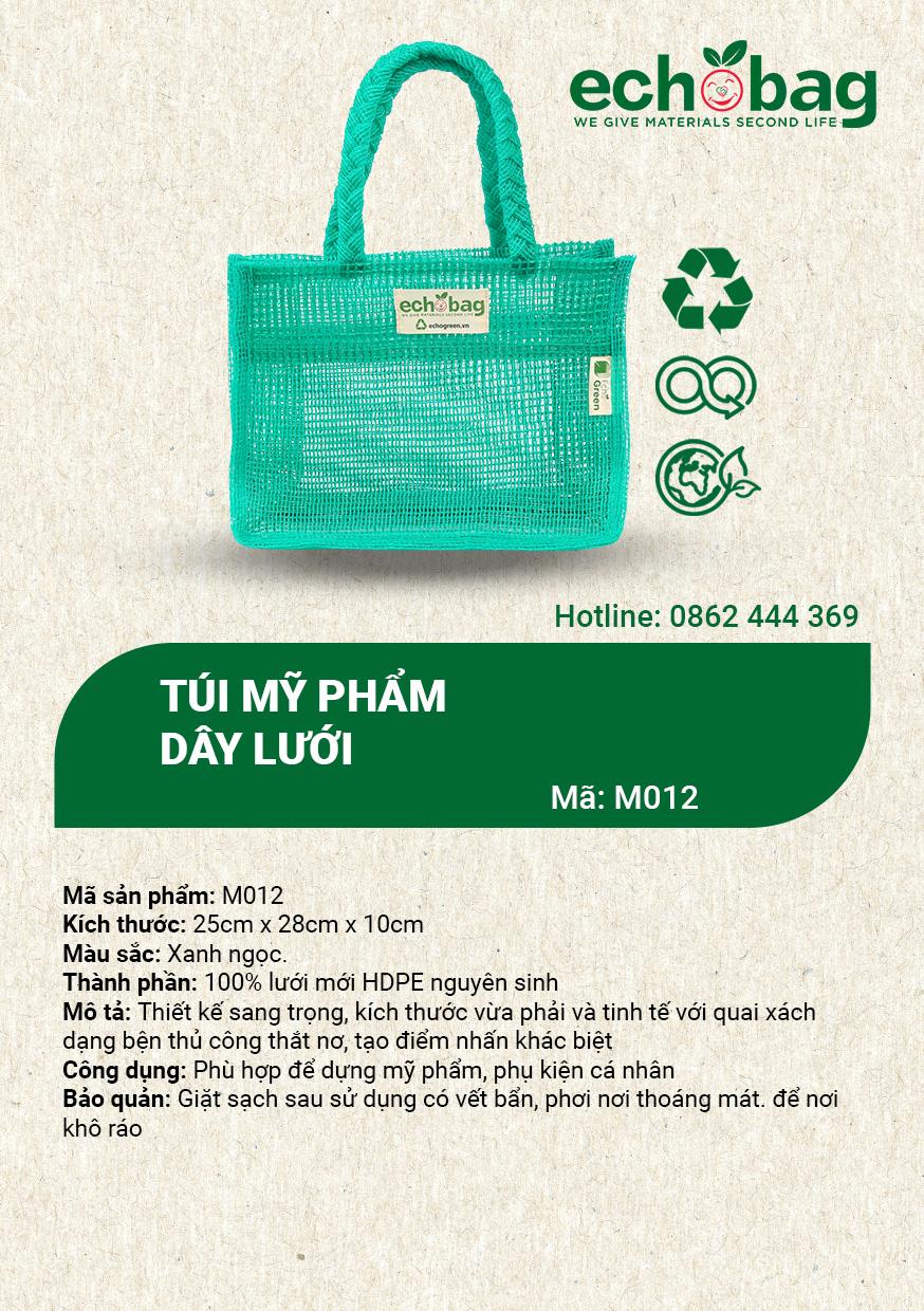 TÚI MỸ PHẨM DÂY LƯỚI
